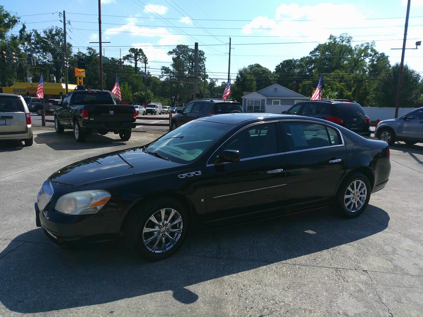 2010 BLACK BUICK LUCERNE CXL-3 ULTRA (1G4HE5EM9AU) , located at 10405 Abercorn Street, Savannah, GA, 31419, (912) 921-8965, 31.988262, -81.131760 - Photo#1